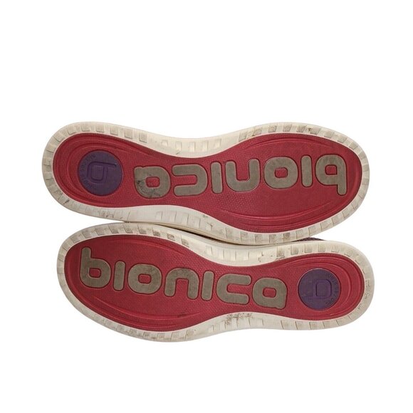 ✅Bionica Merigold RED Knit Slip-On Walking Shoes Women's 8.5 Comfort Sneakers👟 - Picture 3 of 11